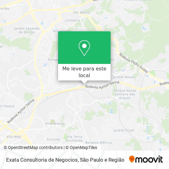 Exata Consultoria de Negocios mapa