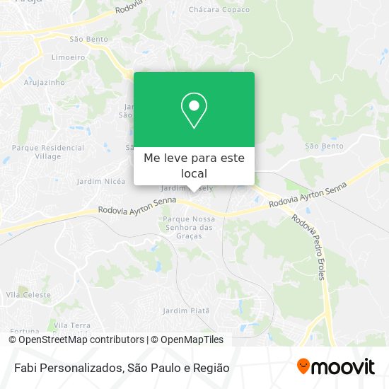 Fabi Personalizados mapa