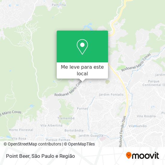 Point Beer mapa