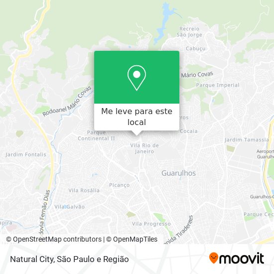 Natural City mapa