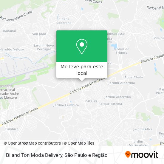 Bi and Ton Moda Delivery mapa