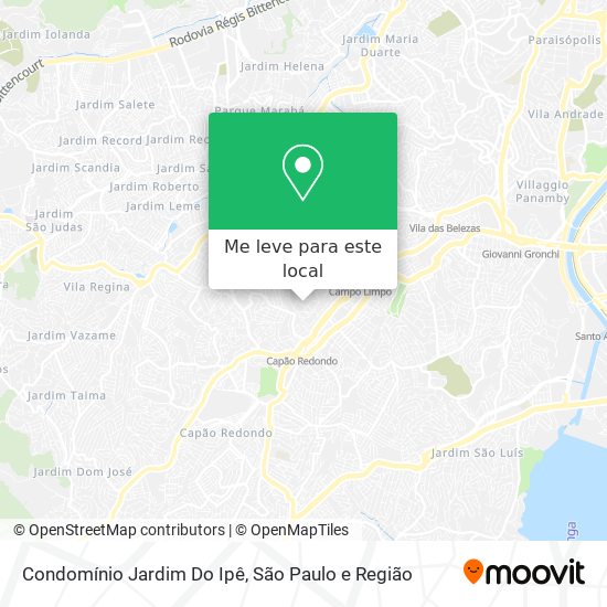 Condomínio Jardim Do Ipê mapa
