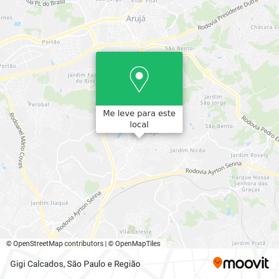 Gigi Calcados mapa