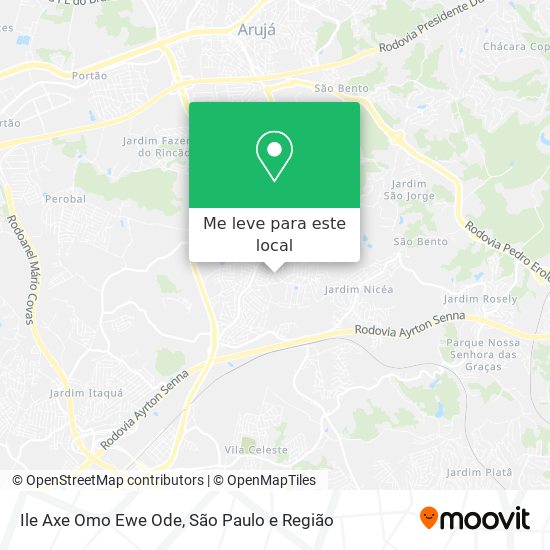 Ile Axe Omo Ewe Ode mapa