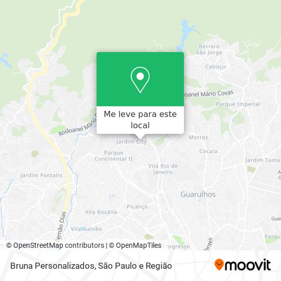 Bruna Personalizados mapa