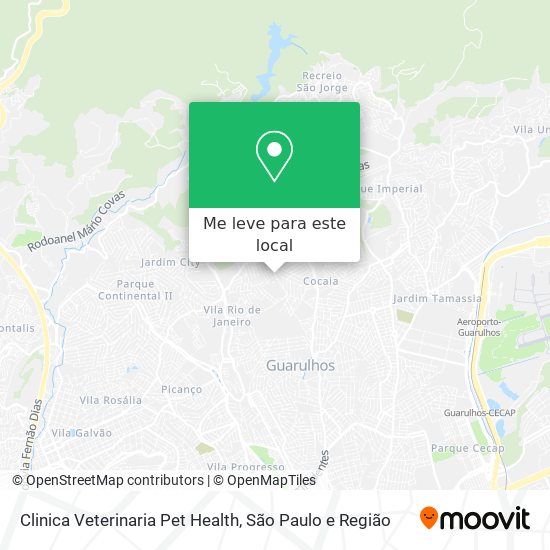 Clinica Veterinaria Pet Health mapa