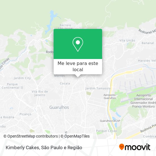 Kimberly Cakes mapa