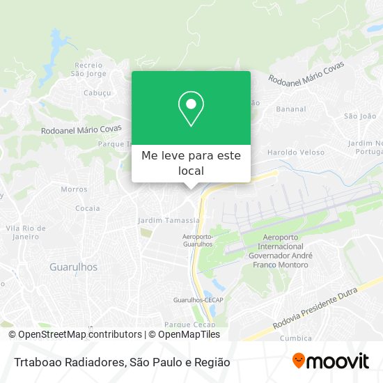 Trtaboao Radiadores mapa