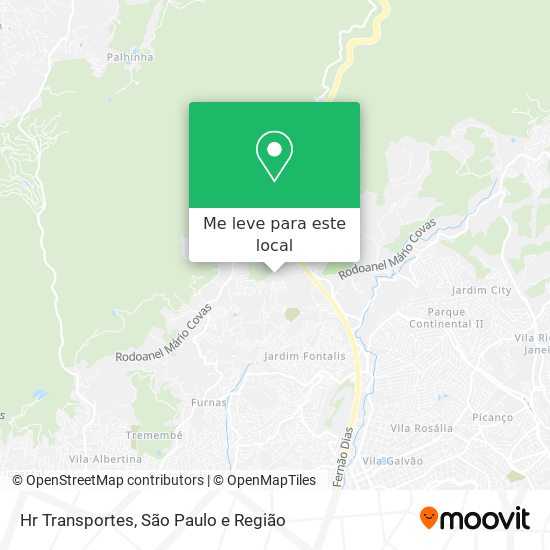 Hr Transportes mapa