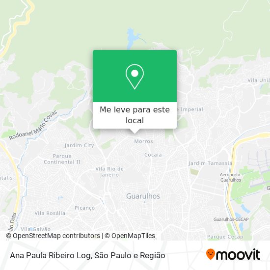 Ana Paula Ribeiro Log mapa