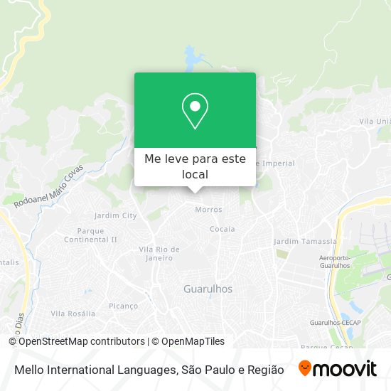 Mello International Languages mapa
