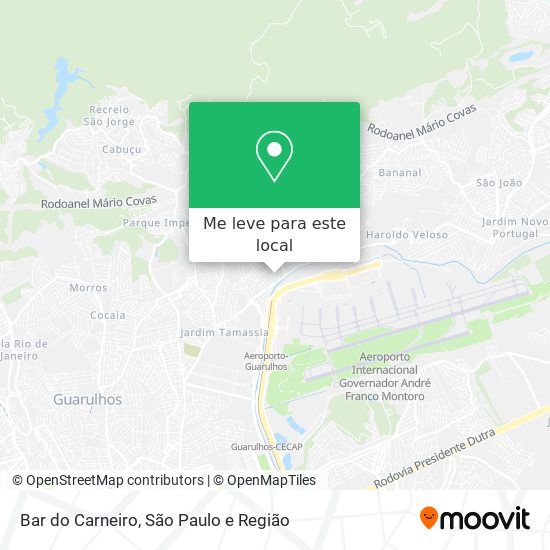 Bar do Carneiro mapa