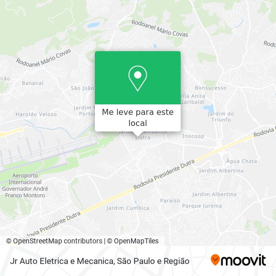 Jr Auto Eletrica e Mecanica mapa