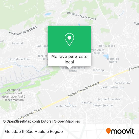Geladao II mapa