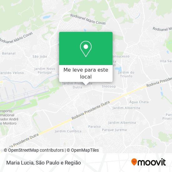 Maria Lucia mapa