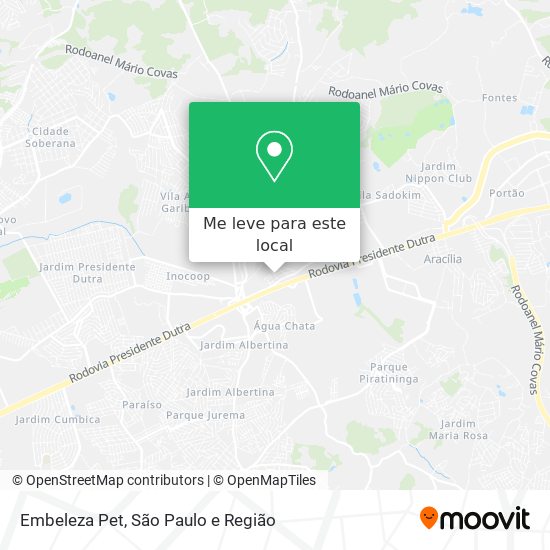 Embeleza Pet mapa