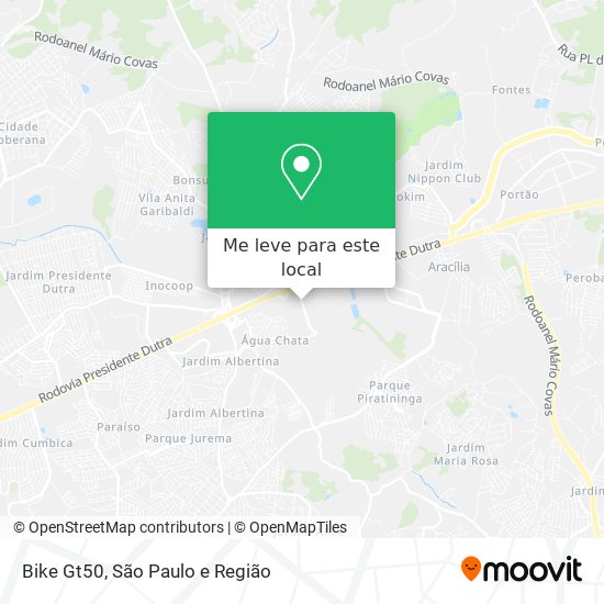 Bike Gt50 mapa