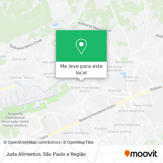 Juda Alimentos mapa