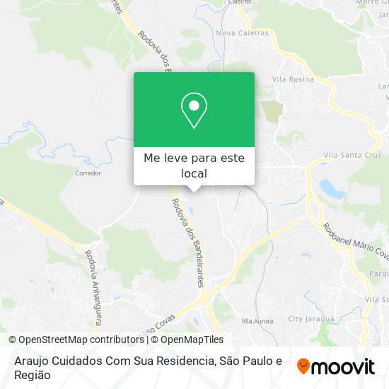 Araujo Cuidados Com Sua Residencia mapa