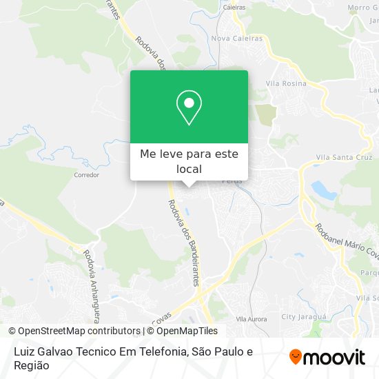 Luiz Galvao Tecnico Em Telefonia mapa