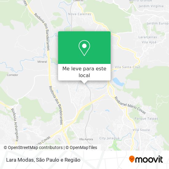 Lara Modas mapa