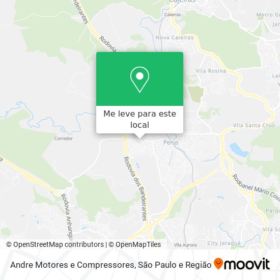 Andre Motores e Compressores mapa