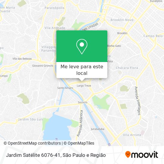 Jardim Satélite 6076-41 mapa