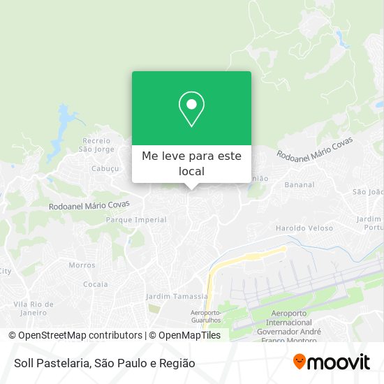 Soll Pastelaria mapa