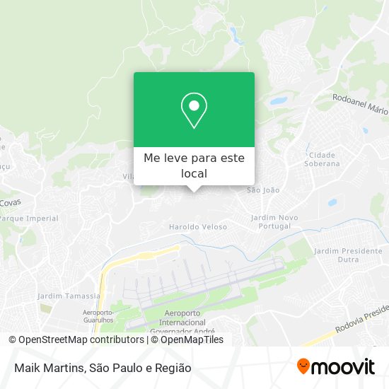 Maik Martins mapa