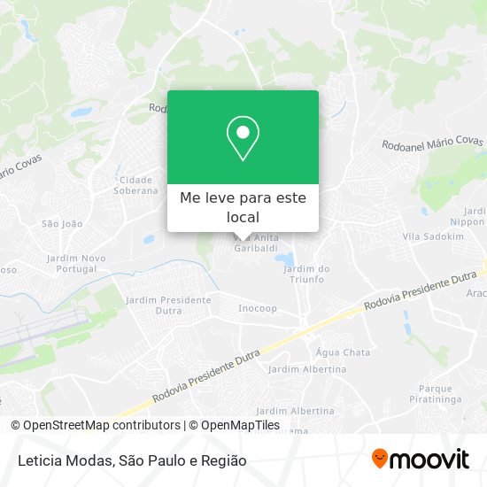 Leticia Modas mapa
