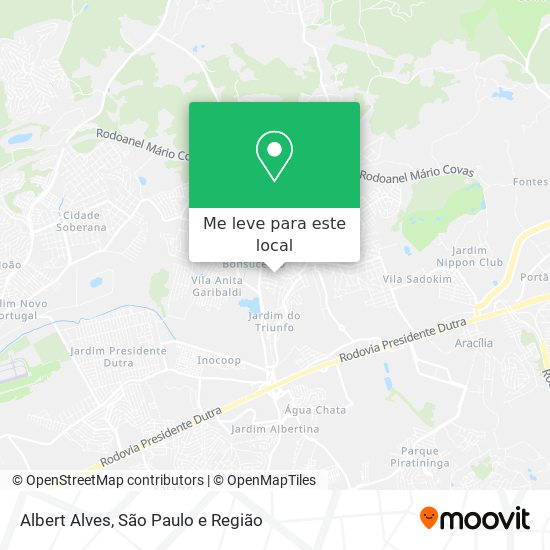Albert Alves mapa