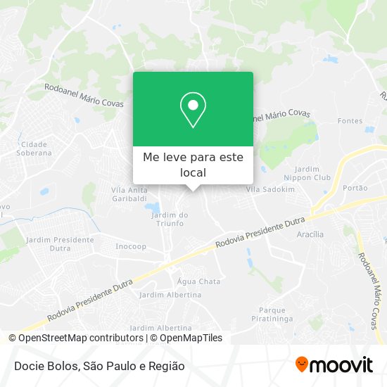 Docie Bolos mapa