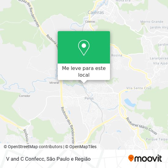 V and C Confecc mapa
