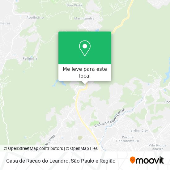 Casa de Racao do Leandro mapa