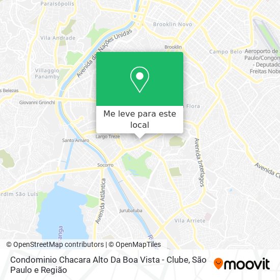 Condominio Chacara Alto Da Boa Vista - Clube mapa