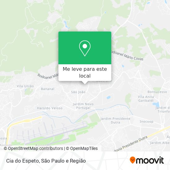 Cia do Espeto mapa
