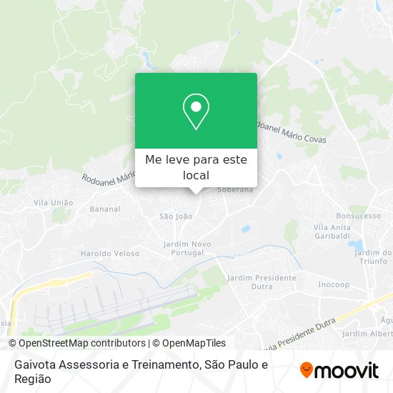 Gaivota Assessoria e Treinamento mapa