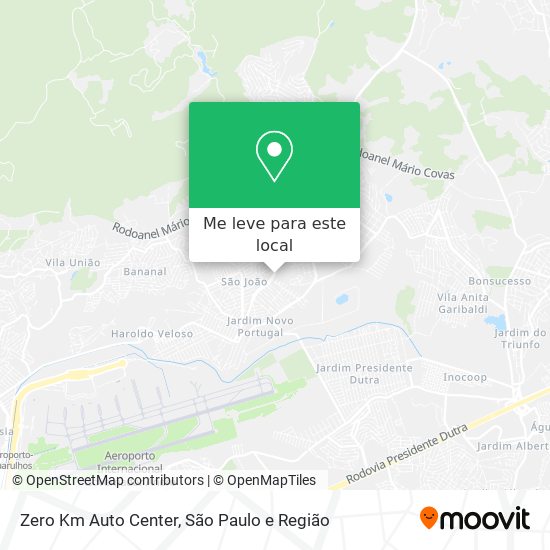 Zero Km Auto Center mapa