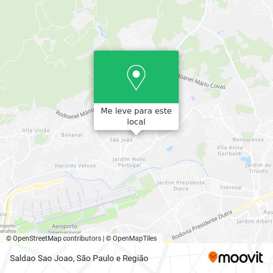 Saldao Sao Joao mapa