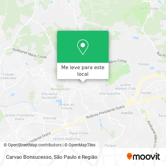 Carvao Bonsucesso mapa