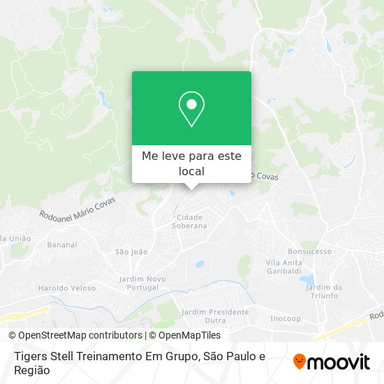 Tigers Stell Treinamento Em Grupo mapa