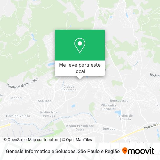 Genesis Informatica e Solucoes mapa