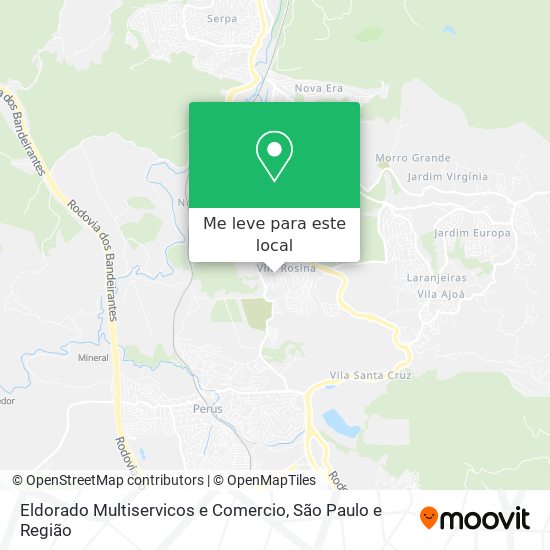 Eldorado Multiservicos e Comercio mapa