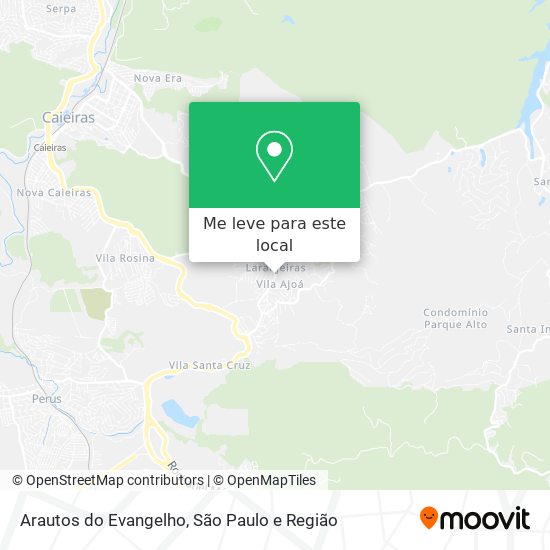 Arautos do Evangelho mapa