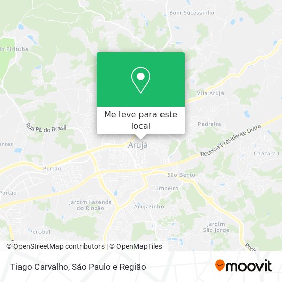 Tiago Carvalho mapa