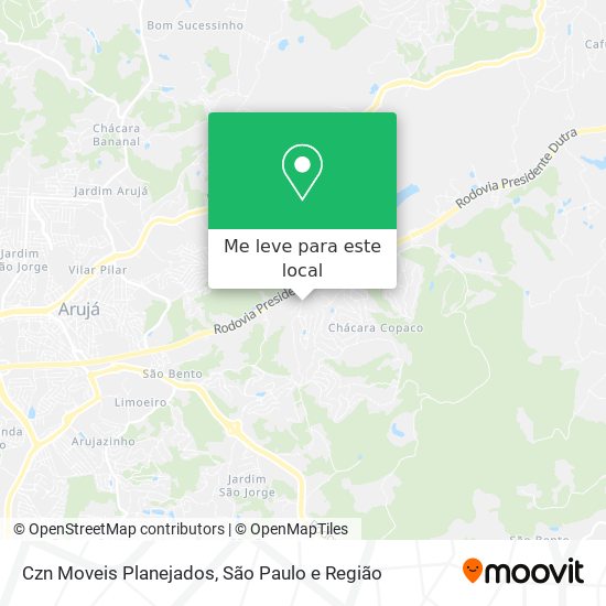 Czn Moveis Planejados mapa