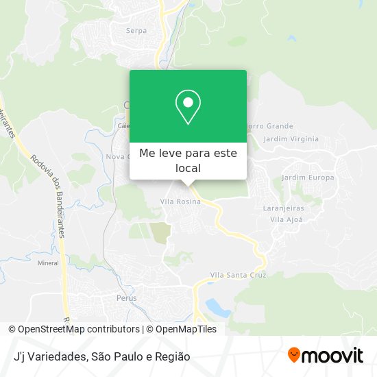 J'j Variedades mapa