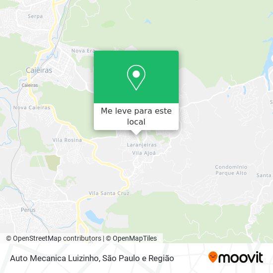 Auto Mecanica Luizinho mapa