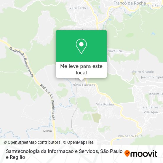 Samtecnologia da Informacao e Servicos mapa