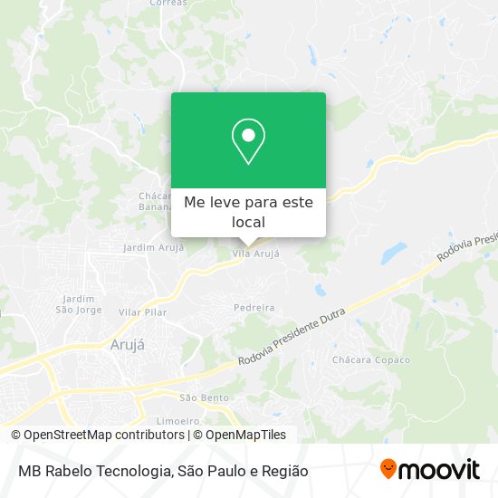 MB Rabelo Tecnologia mapa